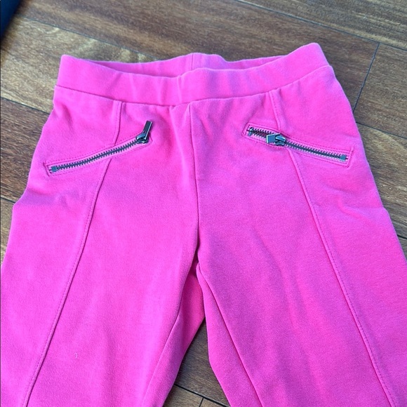Old Navy Pink Leggings with Wide Waistband and Full Length - Picture 2 of 6